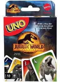 JOGO CARTAS UNO JURASSIC WORLD