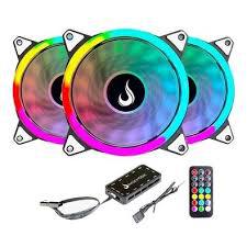 KIT 3 VENTOINHAS RISE MODE ENERGY 120MM
