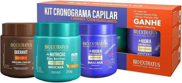 KIT BIO EXTRATUS 730G CRONOGRAMA CAPILAR
