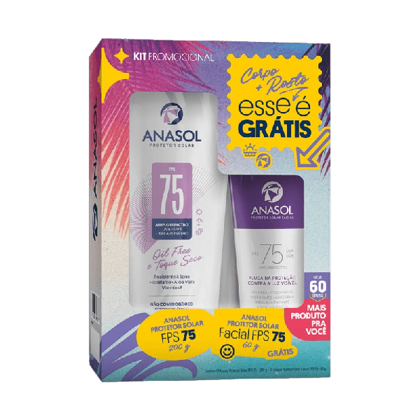 KIT PROT SOLAR ANASOL FPS75 200G + FAC 6