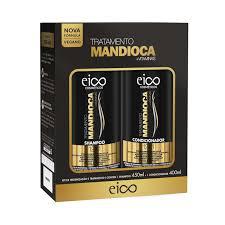 KIT SH + COND EICO 450ML 400ML MANDIOCA