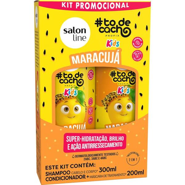 KIT SALON LINE SHAMPOO + COND 300ML MARA