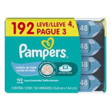 LENCO UMED PAMPERS 48UN CUIDADO DE BEBE