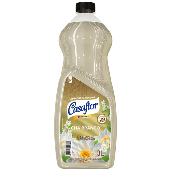 LIMP CASAFLOR 3L CHA BRANCO