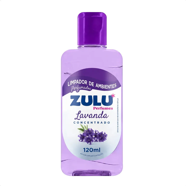 LIMPADOR PERFUMADO ZULU 120ML LAVANDA