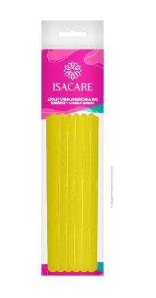 LIXA UNHA ISACARE 6UN AMERICANA CANARIO