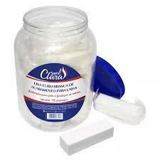 LIXA UNHA SANTA CLARA CUBO BRANCO