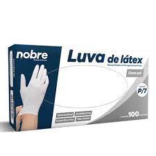LUVA LATEX 100UN P PROTECAO C/PO