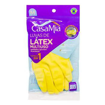 LUVA LATEX CASAMIA M MULTIUSO