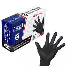 LUVA LATEX SANTA CLARA M BLACK