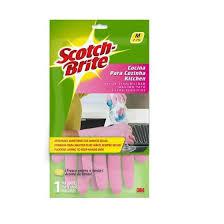 LUVA SCOTCH BRITE P ROSA
