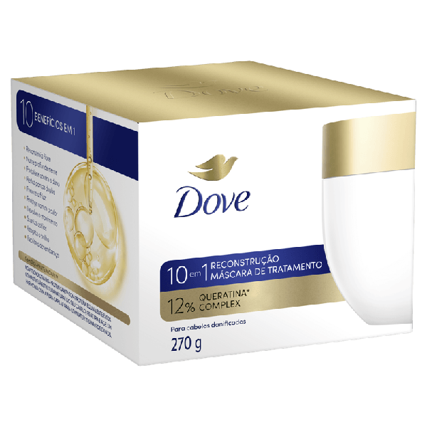 MASC DOVE 270G POTE 10 EM 1 RECONSTRUCAO