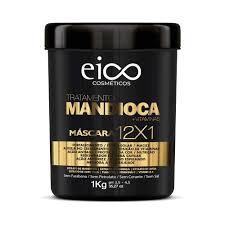 MASCARA CAPILAR EICO 1KG MANDIOCA