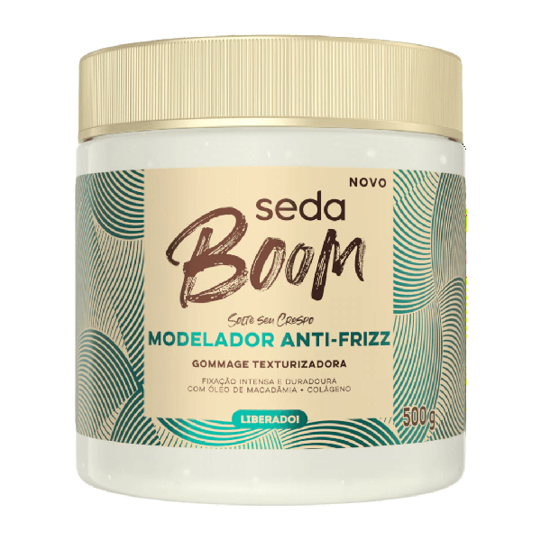 MODELADOR CAP SEDA 500G BOOM ANTIFRIZZ
