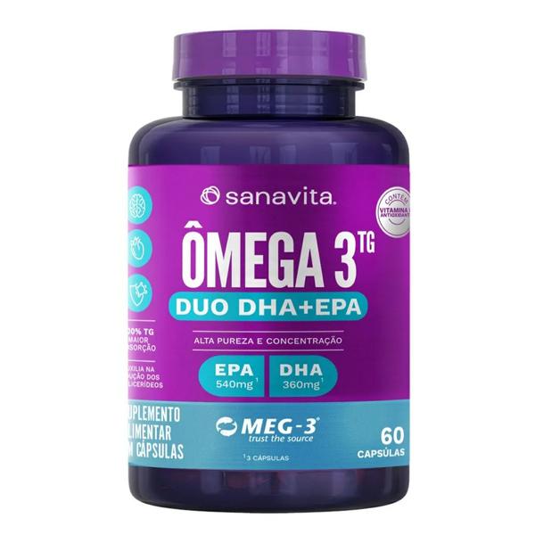 OMEGA 3 SANAVITA 60CAPS TG DUO