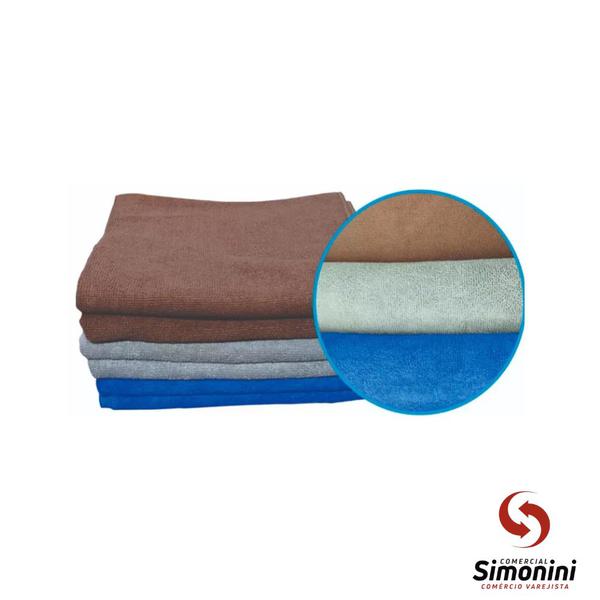PANO MICROFIBRA 60X80 230 GSM LISA MARRO