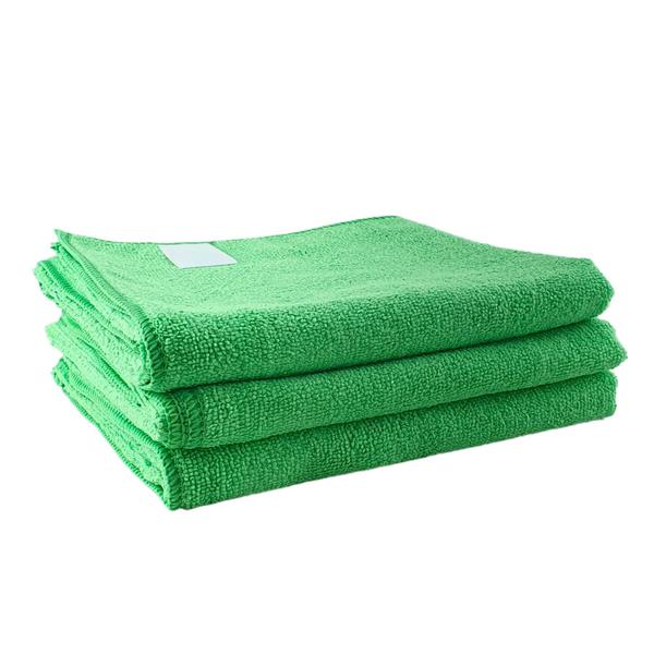 PANO MICROFIBRA 60X80 230 GSM LISA VERDE