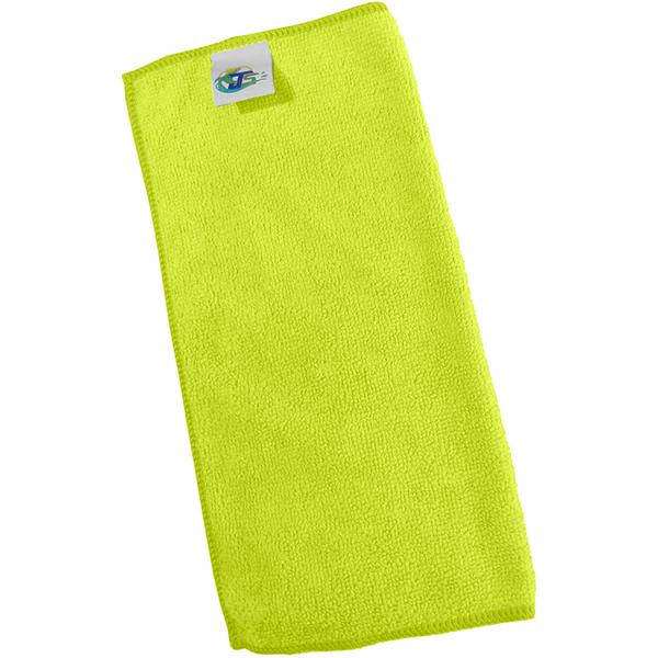 PANO MICROFIBRA JS 40X40 230 GSM AMARELA