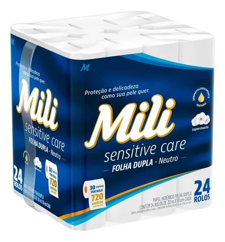 PAPEL HIG MILI 30M FD NEUTRO COMPACTO 24