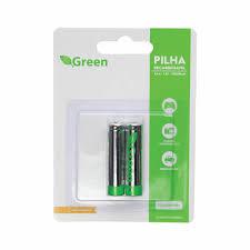 PILHA BLISTER 2PCS AAA TIPO C RECARREG