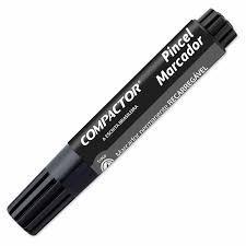 PINCEL MARCADOR COMPACTOR PRETO