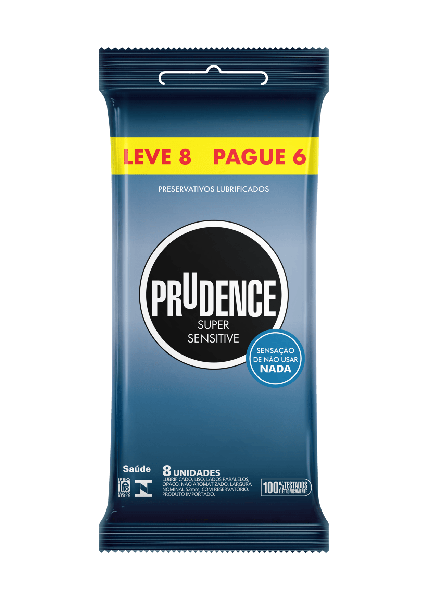 PRESERVATIVO PRUDENCE 8UN SUPER SENSITIV