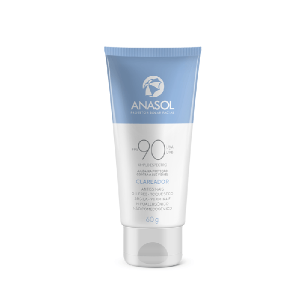 PROTETOR SOLAR FAC ANASOL 60G CLAREADOR