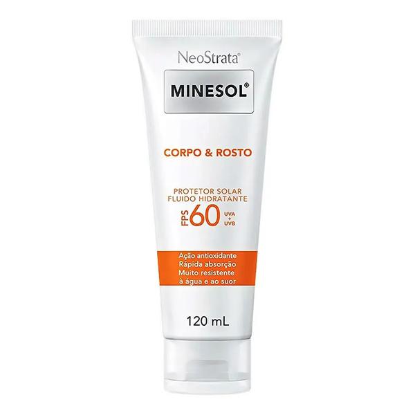 PROTETOR SOLAR MINESOL 120G FLUIDO HID C