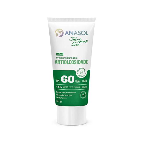 PROTETOR SOLAR FACIAL ANASOL FPS60 40G A