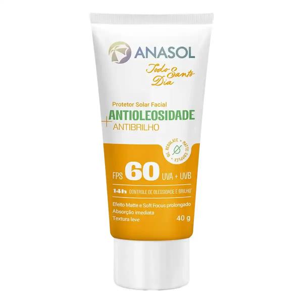 PROTETOR SOLAR FACIAL ANASOL FPS60 40G A