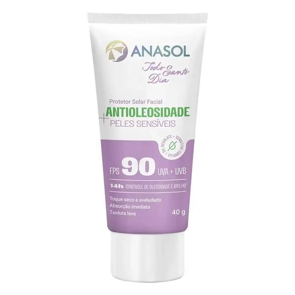 PROTETOR SOLAR FACIAL ANASOL FPS90 40G A