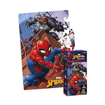 QUEBRA CABECA ISAKIDS 100PC SPIDER MAN