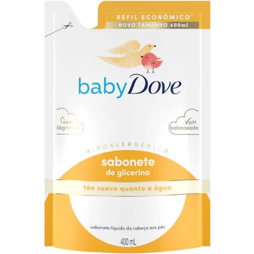 REFIL SABONETE LIQUIDO DOVE 400ML BABY H
