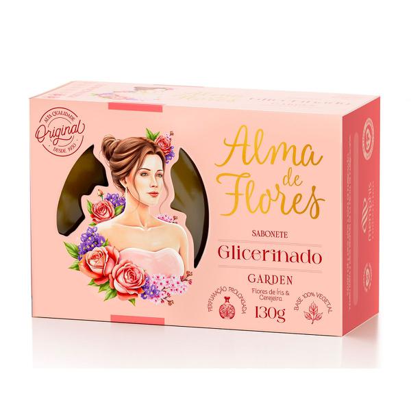 SABONETE ALMA DE FLORES 130G GLIC GARDEN
