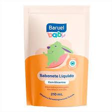 SABONETE LIQ BARUEL 210ML BABY GLICERINA