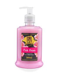 SABONETE PREMISSE 450ML PINK ROSAS