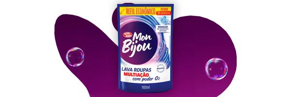 SABAO LIQ MON BIJOU 900ML AZUL REFIL
