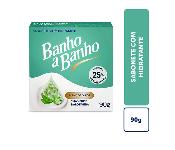 SABONETE BANHO A BANHO 90G CHA VRD E ALO