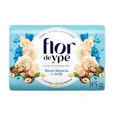 SABONETE FLOR YPE 125G ROSAS BRANC