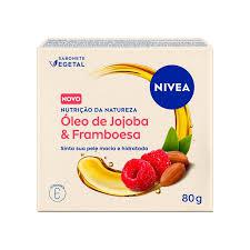 SABONETE NIVEA 80G OLEO JOJOBA FRAMBOESA