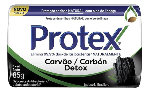 SABONETE PROTEX 85G CARVÃO DETOX