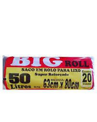 SACO LIXO ARTPLAST BIG 50L 50UN ROLO PRE