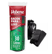 SACO LIXO VABENE 30L 25UN ROLO