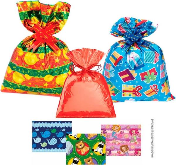 SACO PRESENTE 40CM R$2,00