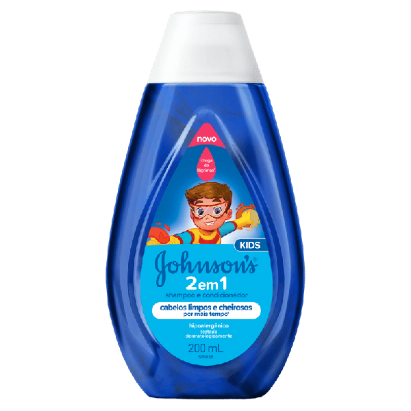 SHAMPOO JOHNSONS 200ML INF BABY 2 EM 1