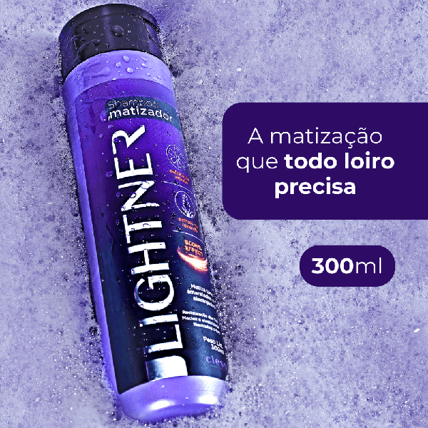 SHAMPOO LIGHTNER 300ML MATIZADOR