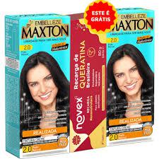 TINTA MAXTON 2.0 PRETO NAT C/2 + RECARG