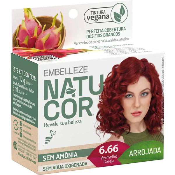 TINTA NATUCOR 6.66 VERM CEREJA