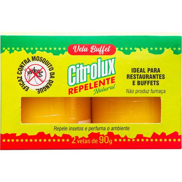 VELA CITROLUX 2UN 90G REPELENTE