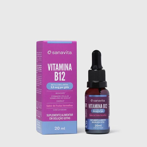 VITAMINA B12 SANAVITA 20ML GTS 9,9MCG FR